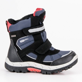 American Club Bottes de neige américaines bleu