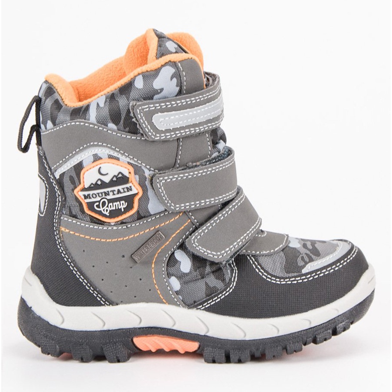 American Club Fille américaine grise de la neige