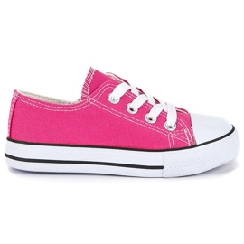 Baskets basses rose