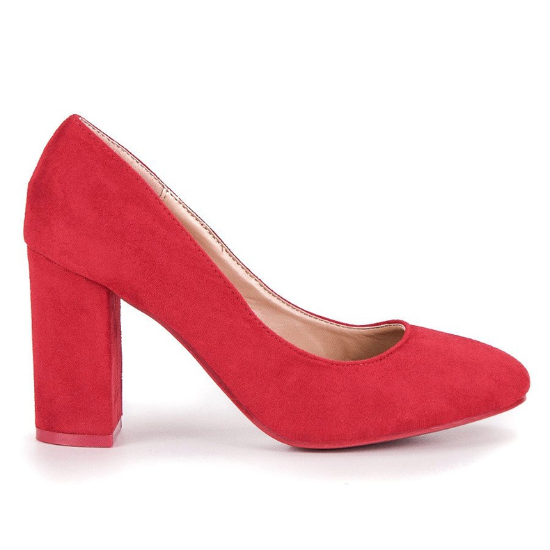 Seastar Escarpins en daim sur le pilier rouge