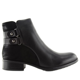 Bottines Jodhpur Noires M263 Noir le noir