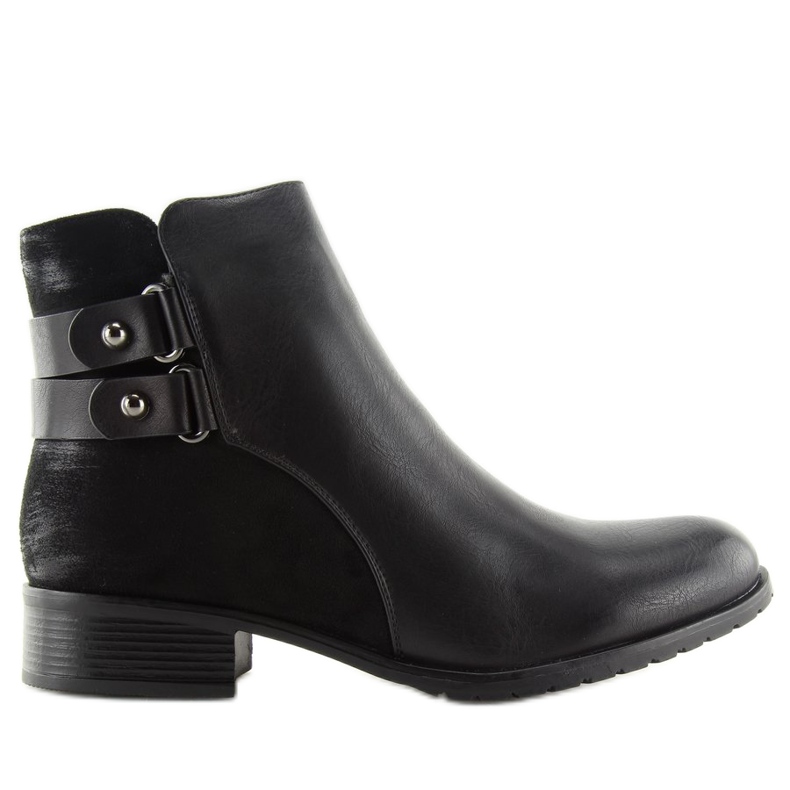 Bottines Jodhpur Noires M263 Noir le noir