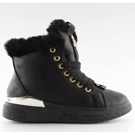 Baskets isolées noires F506 noir