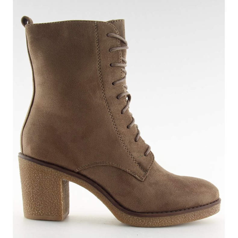 Talons hauts à lacets marron 3638 Kaki brun Talons hauts à lacets marron 3638 Kaki brun