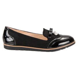 SDS Mocassins à la mode le noir SDS Mocassins à la mode le noir