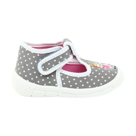 Befado chaussures pour enfants miel pu 531P006 blanc gris
