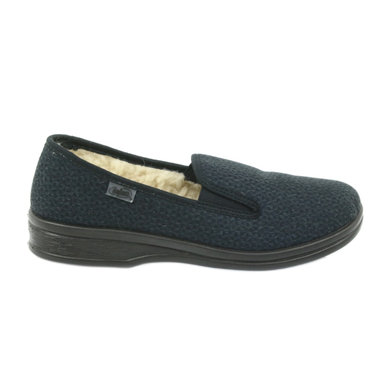 Befado chaussures pour hommes pu 096M090 gris bleu marin