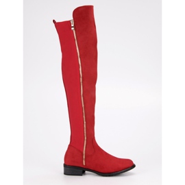 Seastar Bottes rouges avec une fermeture éclair