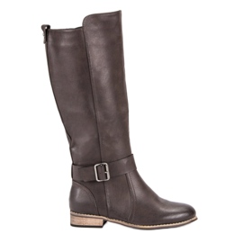 Bottes d'équitation classiques brun