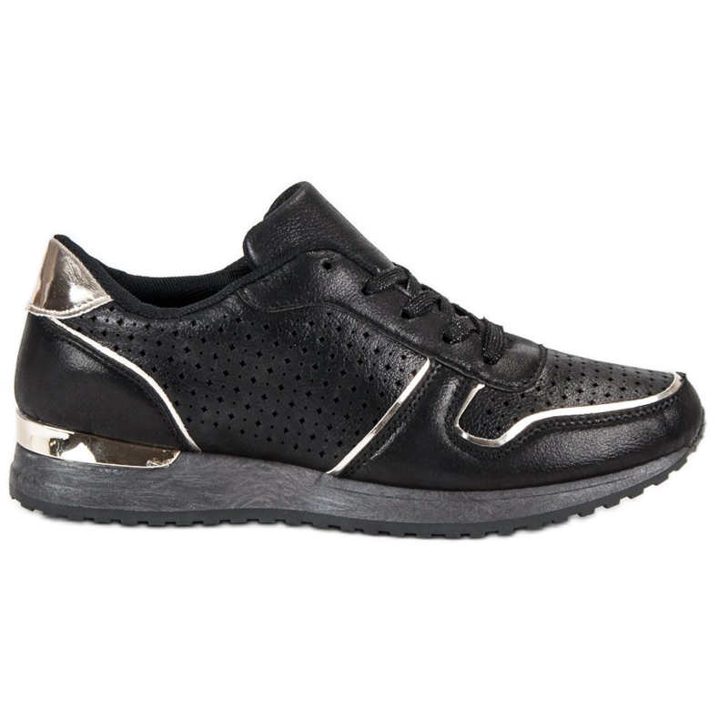 Chaussures de sport confortables le noir
