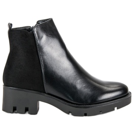 Seastar Bottes classiques sur la plate-forme le noir