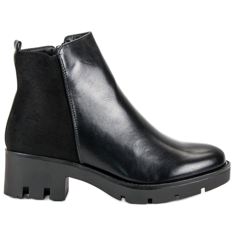 Seastar Bottes classiques sur la plate-forme le noir