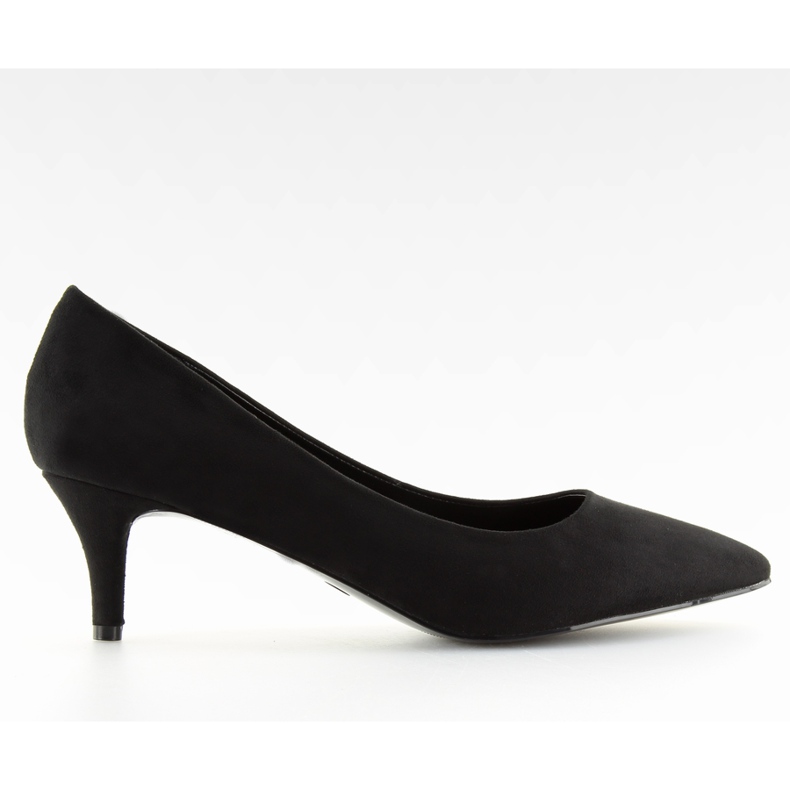 Escarpins talon bas noir 123-2 noir le noir