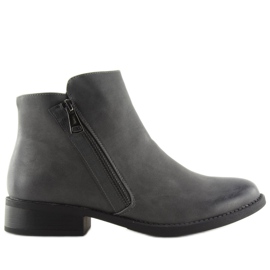 Bottines Chelsea grises pour femme 7352-PA Gris