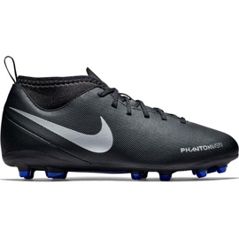 Nike Phantom Vsn Club Df Fg Mg Jr AO3288-004 chaussures de football le noir le noir