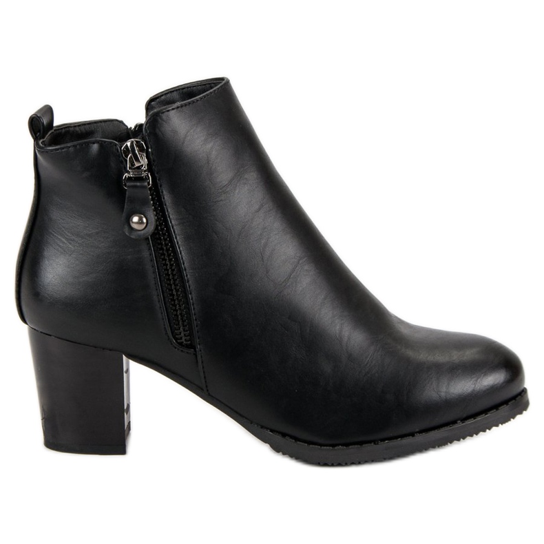 J. Star Bottes élégantes classiques le noir