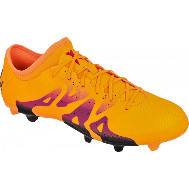 Chaussures de foot Adidas X 15.2 FG / AG M S74672 orange orange