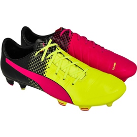 Chaussures de foot Puma evoPOWER 1.3 Tricks Fg M 10358101 multicolore noir