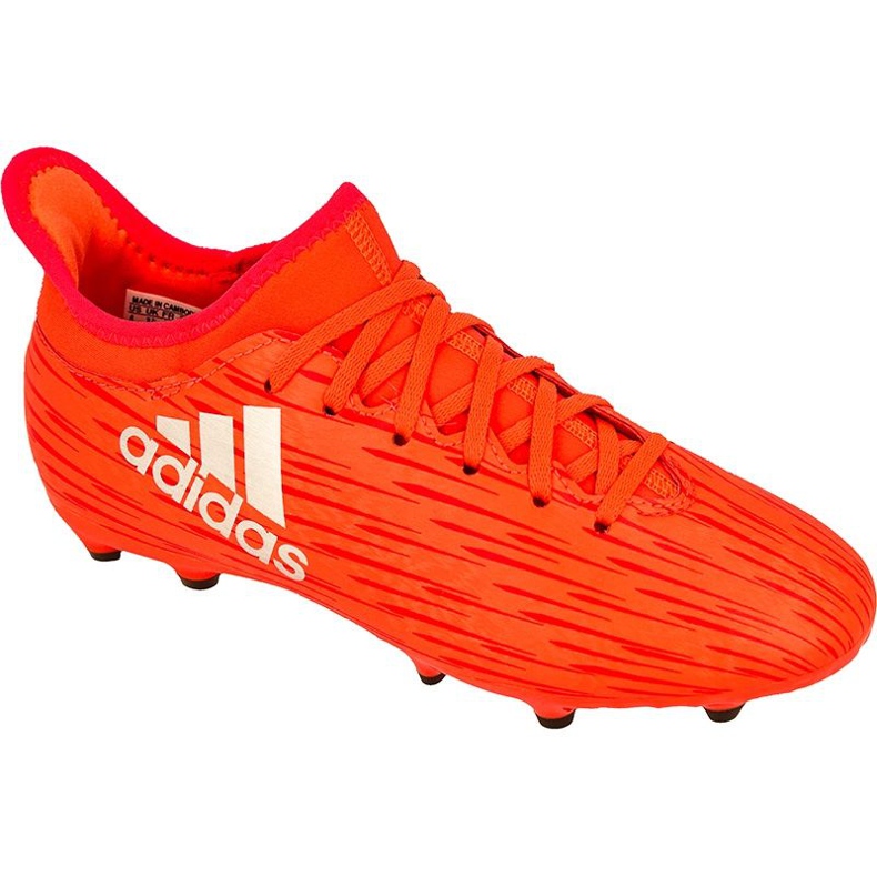 Chaussures de foot Adidas X 16.3 Fg Jr S79489 rouge rouge