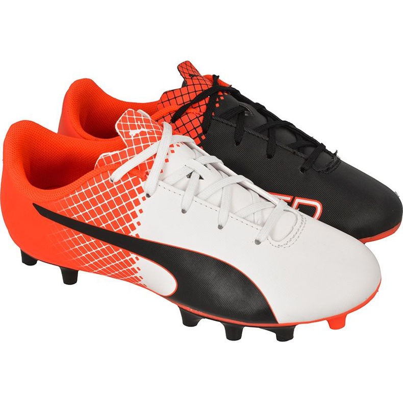 Chaussures de foot Puma evoSPEED 5.5 Tricks Fg Jr 10362903 multicolore rouge