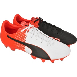 Chaussures de foot Puma evoSPEED 4.5 Tricks Fg M 10359203 multicolore rouge Chaussures de foot Puma evoSPEED 4.5 Tricks Fg M 10359203 multicolore rouge