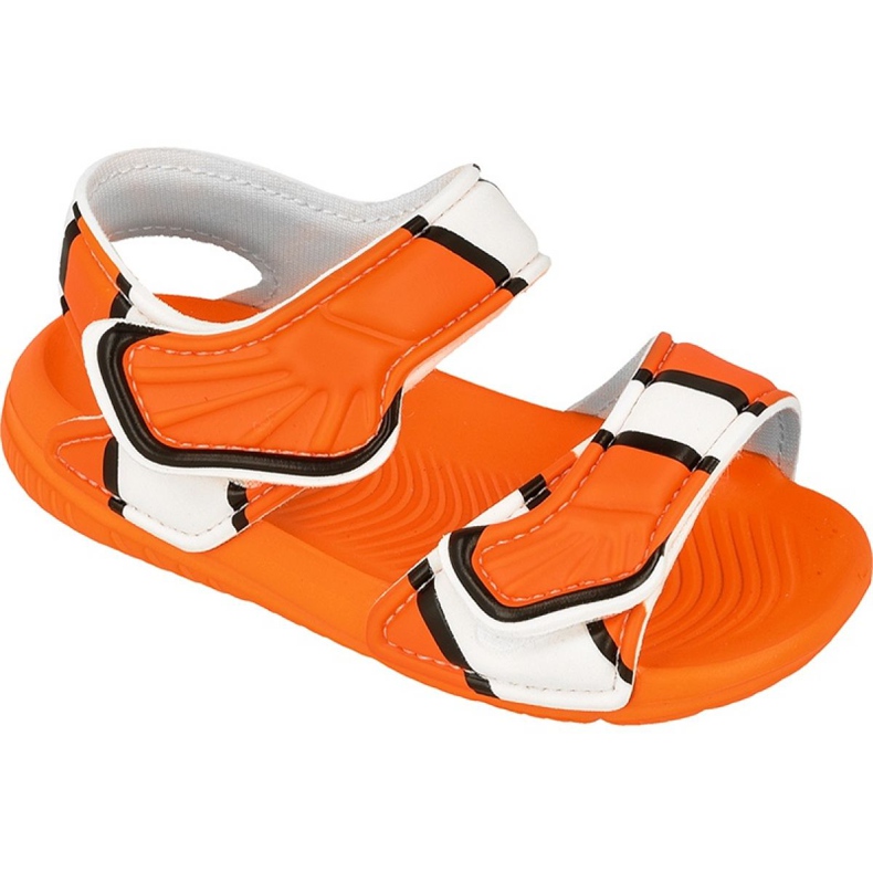 Sandales Adidas Disney Akwah 9 I Nemo Enfants AF3921 blanche orange