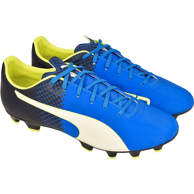 Chaussures de foot Puma evoSPEED 4.5 Fg M 10359204 bleu bleu Chaussures de foot Puma evoSPEED 4.5 Fg M 10359204 bleu bleu