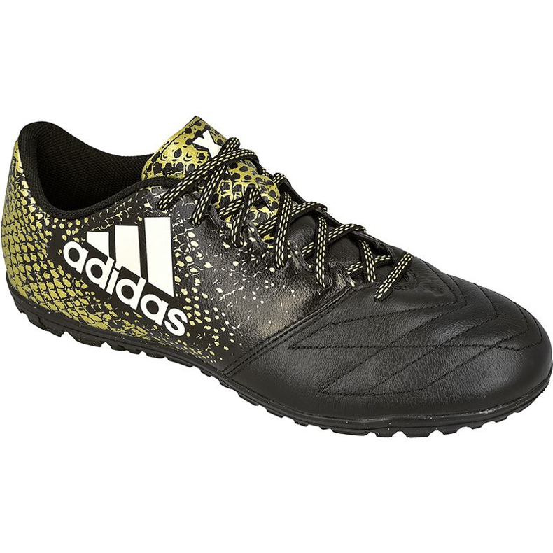 Chaussures de foot Adidas ACE 16.3 TF Cuir M BB4197 le noir