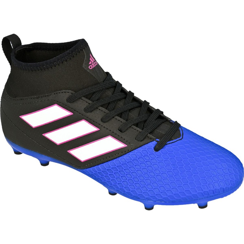 Chaussures de foot Adidas Ace 17.3 Fg Jr BA9234 multicolore le noir