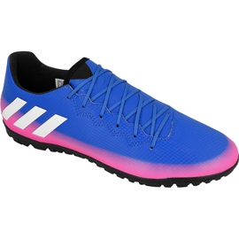 Les chaussures de football adidas Messi 16.3 Tf M bleu