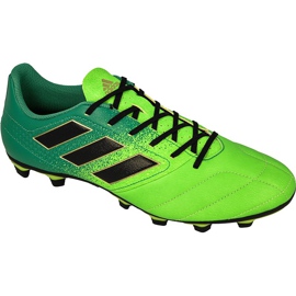 Chaussures de foot Adidas Ace 17.4 FxG M BB1051 vert vert