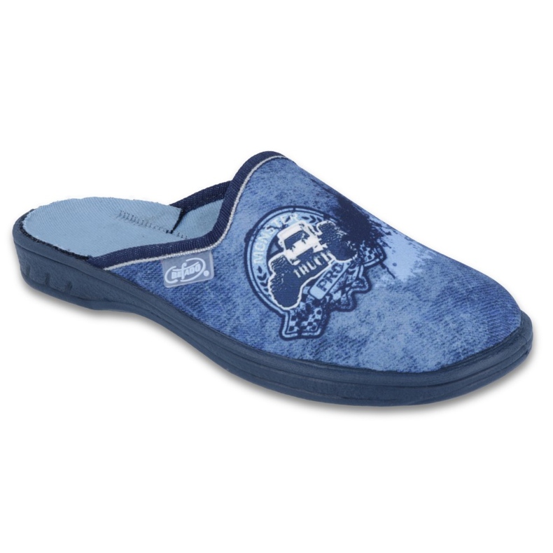 Chaussures enfants colorées Befado 707Y396 bleu