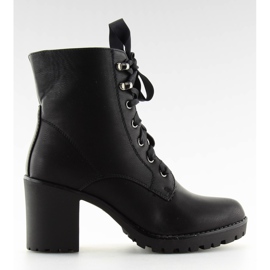 Travailleurs à talons hauts noirs B2889-KB Noir le noir