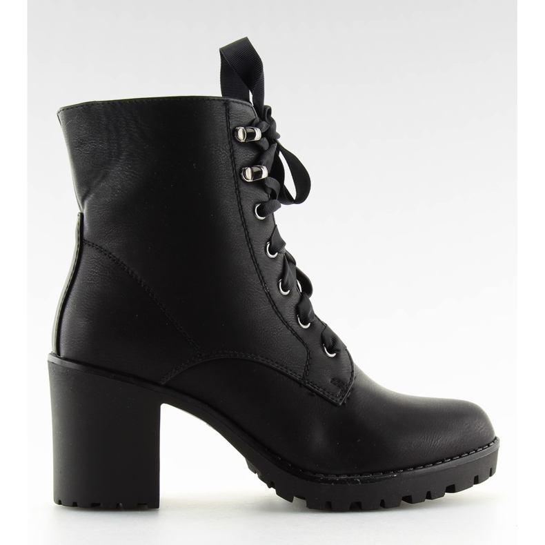 Travailleurs à talons hauts noirs B2889-KB Noir le noir