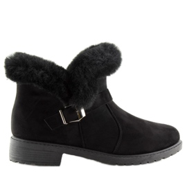 Noir Bottes noires pour femmes SJ1821-1 Noir