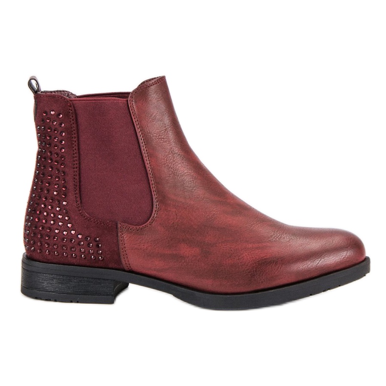 Seastar Bottines élégantes Jodhpur boots rouge Seastar Bottines élégantes Jodhpur boots rouge