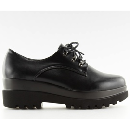Chaussures noires à semelles hautes noir Q-9 Black II-GAT le noir