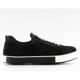 Sneakers noires pour femmes NB178 Black II-GAT