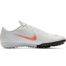 Chaussures de football Nike Mercurial Vapor X 12 Academy Tf M AH7384-060 blanc blanc