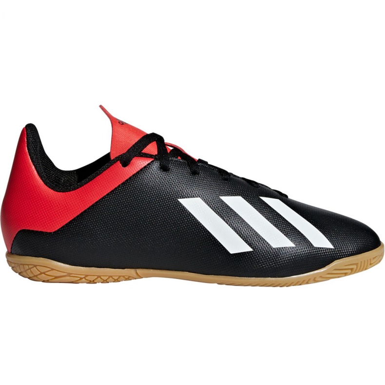 Chaussures d'intérieur adidas X 18.4 In Jr B9409 le noir le noir