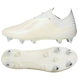 Chaussures de foot Adidas X 18.1 SG M DB2260 blanche
