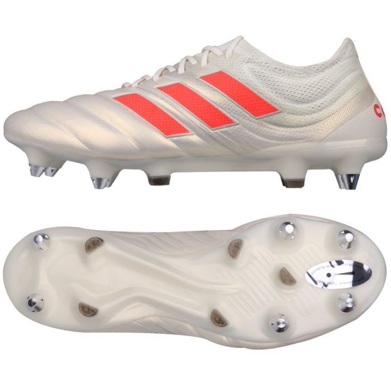 Chaussures de foot Adidas Copa 19.1 SG M F36075 argent
