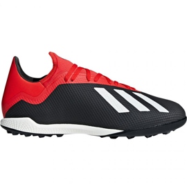 Chaussures de foot Adidas X 18.3 Tf M BB9398 le noir le noir