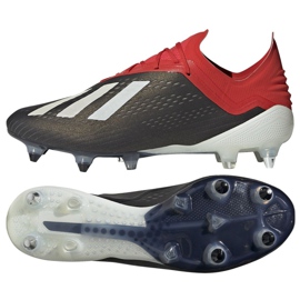 Chaussures de foot Adidas X 18.1 Sg M BB9358 le noir le noir Chaussures de foot Adidas X 18.1 Sg M BB9358 le noir le noir