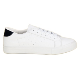 Chaussures de sport blanches noir