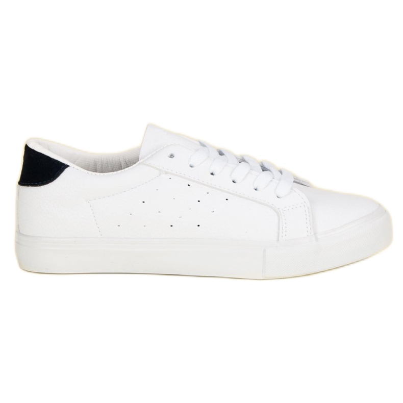 Chaussures de sport blanches le noir Chaussures de sport blanches le noir