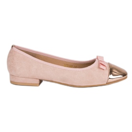 Comer Ballerines roses jaune