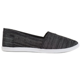 Comer Slipons confortables noir gris