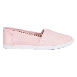 Comer Slipons confortables rose