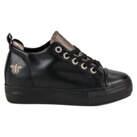 Mckeylor Chaussures de sport le noir jaune